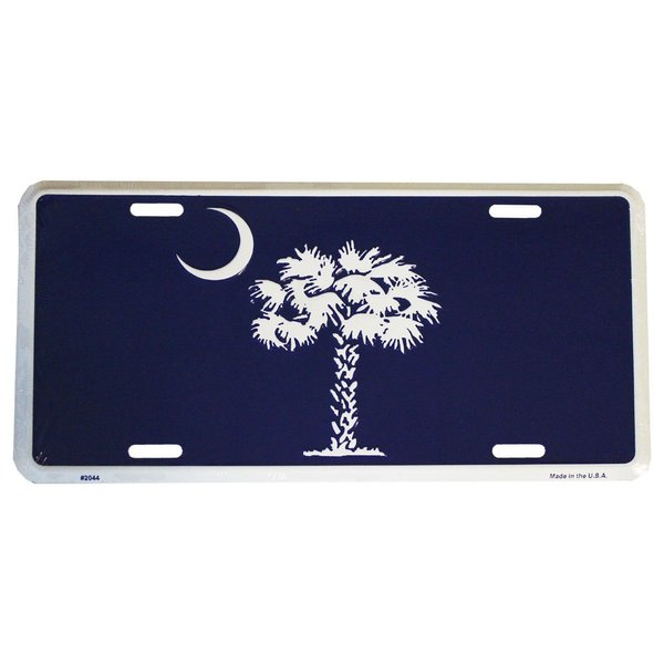 South Carolina - 6" x 12" Metal License Plate