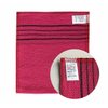 Korean Bath Exfoliating Washcloth Body Scrub Towel 8 Pcs - Red 4 Green 4 Small Size GOLDSANGSA
