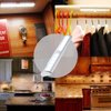 Kuled® Cabinet LED Light, Motion Auto Sensing LED Lights, DIY Stick-on Anywhere Portable 10-led Wireless Motion Sensing Closet Cabinet LED Night Light / Stairs Light, Step Light Bar with Magnetic Strip for Trunk Led Light / Cabinet / Drawer / Bar Sets / H