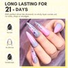 Makartt Gel Top Coat and Base Coat Set, No Wipe Top Coat Shine Finish Soak Off Gel Base Top Coat Long Lasting LED Nail Lamp Gel for Gel Nail Polish Salon Quality Nail Manicure Gifts, 2pcs 10ML