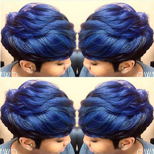 BeiSD & Beauty.Wig Short Pixie Cut Hair Wig Synthetic Short Wigs for Black Women 10 Styles Available (BeiSDWig-911T)