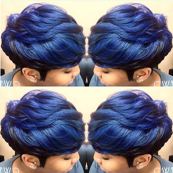 BeiSD & Beauty.Wig Short Pixie Cut Hair Wig Synthetic Short Wigs for Black Women 10 Styles Available (BeiSDWig-911T)