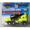 HOT WHEELS YELLOW/BLACK OSHKOSH CEMENT MIXER #863 3 SPOKE