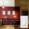 Lutron Diva LED+ Dimmer Switch for Dimmable LED, Halogen and Incandescent Bulbs, 150W/Single-Pole or 3-Way, DVCL-153P-AL, Almond