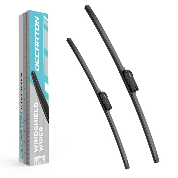 DECARTON 22"+ 22" Premium Windshield Wiper Blades Replacement for Chevy Chevrolet Silverado 2014 2015 2016 2017 2018 (Pair for Front Windshield) OEM Quality