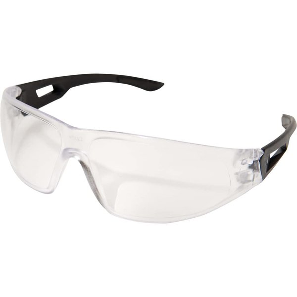 Edge Tactical Eyewear XDF611 Dragon Fire Matte Black with Clear Lens