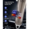 LAC LAICHY Hair Clippers for men Hair Trimmer Beard Trimmer for Men Razor Kit - Rechargeable USB Professional Cordless Hair Clippers for Men with LED Display for Barber