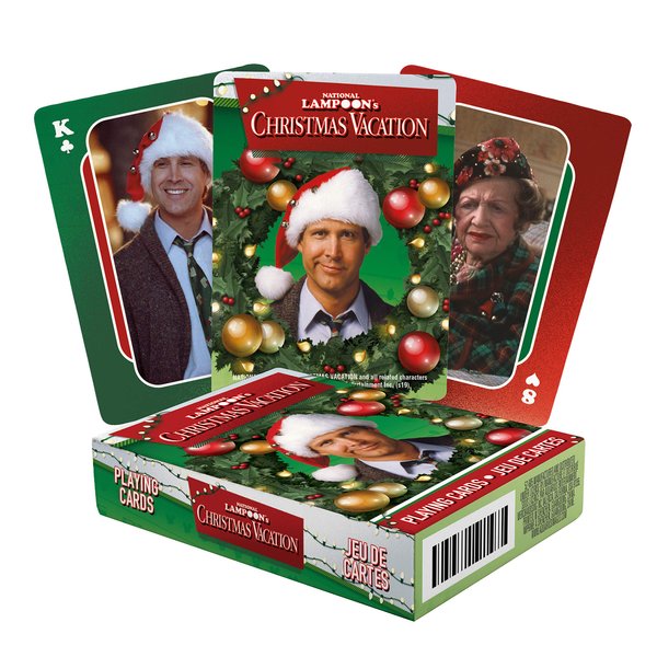 AQUARIUS Christmas Vacation Playing Cards - Themed Deck of Cards for Your Favorite Card Games - Officially Licensed National Lampoon Merchandise & Collectibles