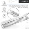 Straight Razor Kit - Complete Straight Razors for Men Kit with Beard Scissors & Metal Comb - Barber Razor for Men - 10 Extra Straight Edge Razor Blades for Shaving - Premium Polished Stainless Steel