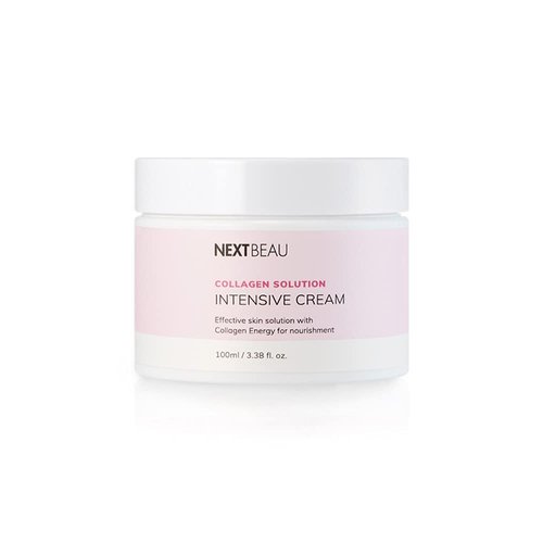 NEXTBEAU Collagen Solution Intensive Face Cream [3.52 Oz / 100g] Korean skincare Deep hydrating for Day Cream & Night Cream & Hydrating Cream & Moisturizing Facial Cream