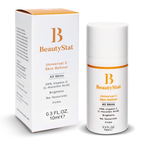 BeautyStat Universal C Skin Refiner | 20% Vitamin C Serum - Travel Size (.30 oz / 10 ml)