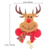 NUOBESTY Christmas LED Flashing Brooch Pins Lighted Brooch Christmas Brooch Bear Santa Elk Reindeer Christmas Ornaments Kids Christmas Gifts Party Supplies favors