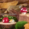 BEEMAI Mushroom Cat Series Blind Pack (5PCs in one Bag) Random Design Cute Figures Collectible Toys Birthday Gifts