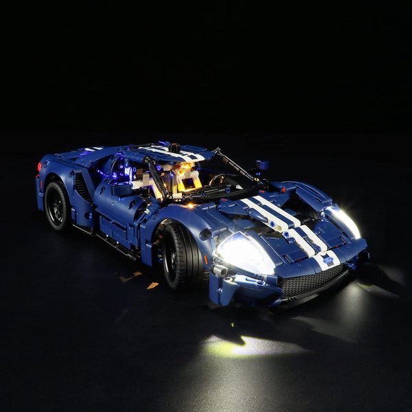 BRIKSMAX Led Lighting Kit for LEGO-42154 2022 Ford GT - Compatible with Lego Technic Building Blocks Model- Not Include Lego Set