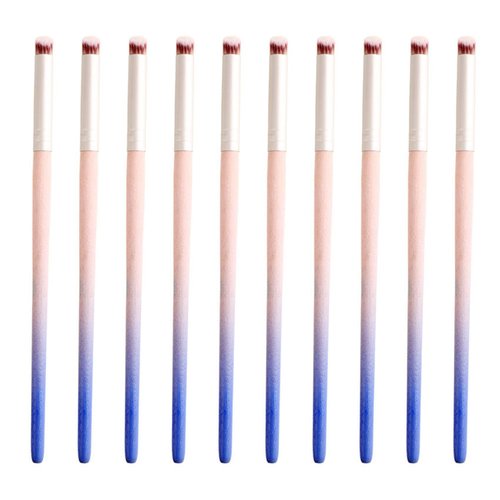 YECIRALA 10pcs Ombre Nail Brushes For Nail Art Ombre Brush For Gel Nails Wood Nail Pen Nail Gradient Brush For Nails Design Brushes Nail Painting Brushes Kit Nail Art Tools Acrylic Nail Accessories