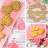 Joinor 16pcs Thanksgiving Cookie Cutters Stamps Biscuit Baking Tools Embossing Cookie Molds