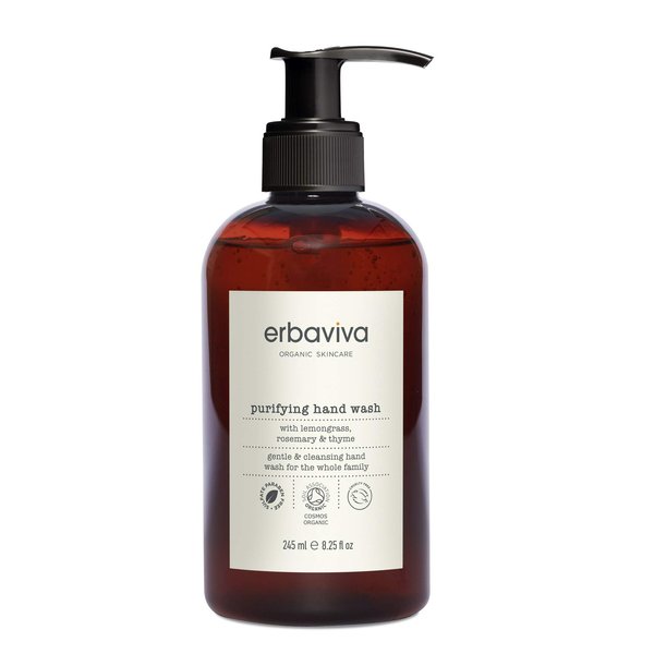 erbaviva Purifying Hand Wash 8.25 Fl Oz - Cosmos Organic