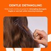 Straand Detangler Hair Comb - Wide Tooth Styling Comb & Detangling Comb - Made with Plant-Based Cellulose Acetate and Suitable for Straight, Wavy or Curly Hair Types