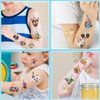 16 Sheets 192PCS Dog Temporary Tattoos Stickers, Dog Puppy Themed Party Favors Supplies Birthday Party Decorations Gifts for Kids Girls Boys Classroom Rewards
