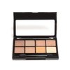 BYS Eyeshadow Makeup Palette 8 Shades - Metallic Browns