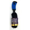 DONNA SMALL CURVED CUSHION BRUSH Blowdry Brush Curly Hair, Hair Brush for Separating, Detangling, Shaping and Defining Wet Thick or Curly Hair, Glides Through Tangles with Ease Blue Color