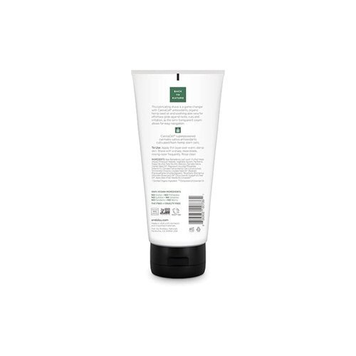 Andalou Naturals CannaCell MEN Smooth Glide Shave Cream, 6 Ounce