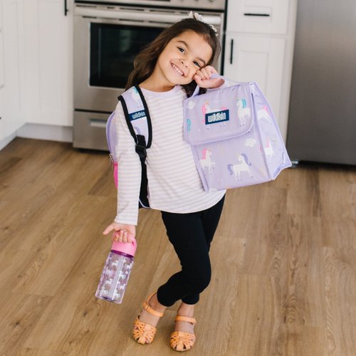 Wildkin Kids Insulated Lunch Bag for Boys & Girls, Reusable Lunch Bag is Perfect for Daycare & Preschool, Ideal Size for Packing Hot or Cold Snacks for School & Travel Lunch Bags (Unicorn)