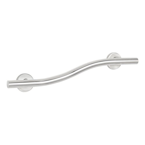 Seachrome 24 inch Bathroom Wave Grab Bar Polished Finish