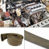 Heat Shield Sleeve 1" IDX10' Fuel Line Heat Shield Auto Hose Spark Plug Wire Cover Protectors Boots Roll 2500 Degree for Car&Auto Wire Loom Brake Cable