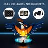 Mililier LED Light Kit for Lego 10331 Kingfisher Bird Building Set, Compatible with Lego 10331 Building Blocks Model(Not Include Blocks Set)