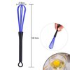 Hair Color Whisk, 5Pcs Plastic Hair Dye Cream Stirrer Mixer DIY Hairdressing Mixing Whisk for Salon Barber Hair Colour Hair Bleach