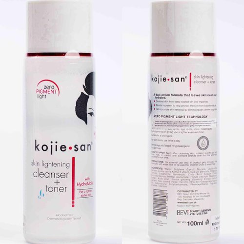 Kojie San Dual Action Cleanser and Toner, Deep Cleansing Toner, Gentle Exfoliating, and Helps Reduce Excess Oil - 100ml