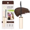 LoveLiner Waterproof Mascara, Resistant to Sweat, Sebum & Tears, Precise & Fiber-Free Curved Brush, Japanese Eye Makeup w/Beauty Serum, 1.05 Oz/30g, Brown Black