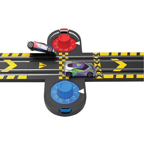 Micro Scalextric Lap Counter Ejector 1:64 Slot Race Car Track Accessory Pack G8048,Black & Yellow