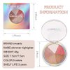 Highlighter Makeup, Highlight Powder Bronze, Bronzer Makeup Matte, iluminadores de maquillaje, Highlighter Palette White Shimmer Blush Bronzer Powder Palette Illuminators 5 Colors
