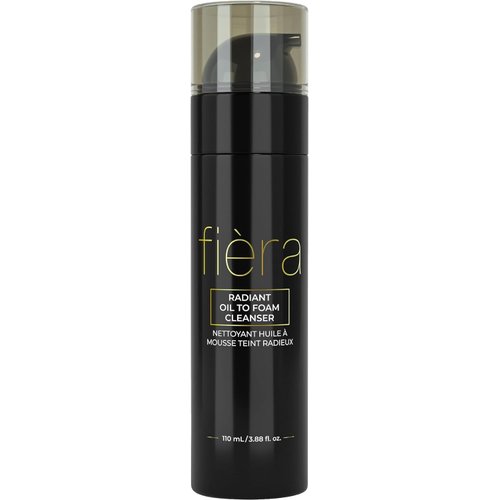 FIÈRA Oil to Foam Daily Facial Cleanser – Truffle Oil Complex, Fermented Plant Oils & Glycerin, Moisturizing and Nourishing, Soap-Free, Cruelty-Free, All Skin Types, 110ml 3.88 fl oz