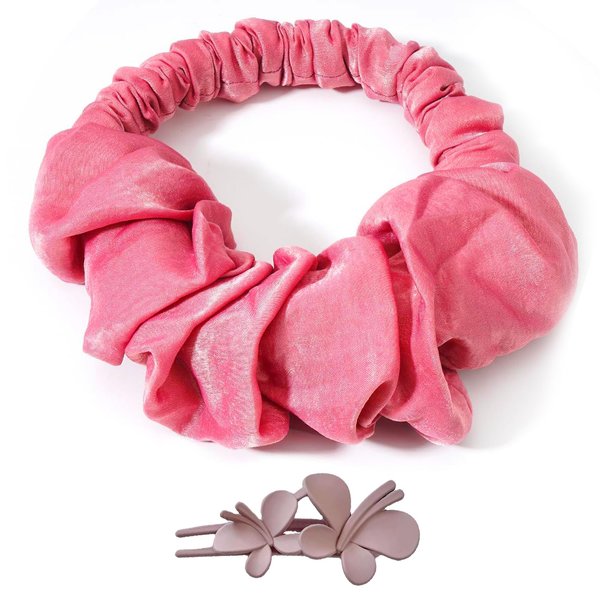 Heatless Hair Curler, No Heat Hair Curler to Sleep In, Lazy Scrunchie Rollers Hairdresser Tools,No Heat Curls for Long Hair.
