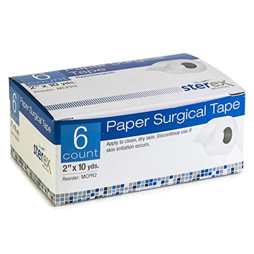 Sterex Paper Surgical Tape 2" Micropore Type (Pack of 6)