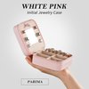 Parima Graduation Gifts for Women Girls - Trendy Travel Jewelry Case, Personalized Gifts - Pink Travel Jewelry Box | Birthday Gifts for Women Mothers Day Gifts for Women | Travel Jewelry Case