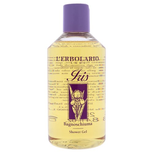 L'Erbolario Iris Shower Gel - Fragrant And Relaxing Bath Foam - Powdery Scent - Provides Gentle And Delicate Cleansing Action - Leaves Skin Softer And Smoother Than Ever - Paraben Free - 8.4 Oz