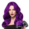 UrbanX Washable Hair Coloring Wax Material Unisex Color Dye Styling Cream Natural Hairstyle Pomade Temporary Party Cosplay Natural Ingredients (Purple)