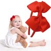 2 Pack Christmas Red Bow Ribbon Headbands for Little Girls Toddlers Cosplay Princess