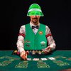 Yewong Casino Dealer Vest Set Dealer Visors Hat Bowtie Playing Card Tie Armband for Las Vegas Birthday Game Night Party Favors Supplies