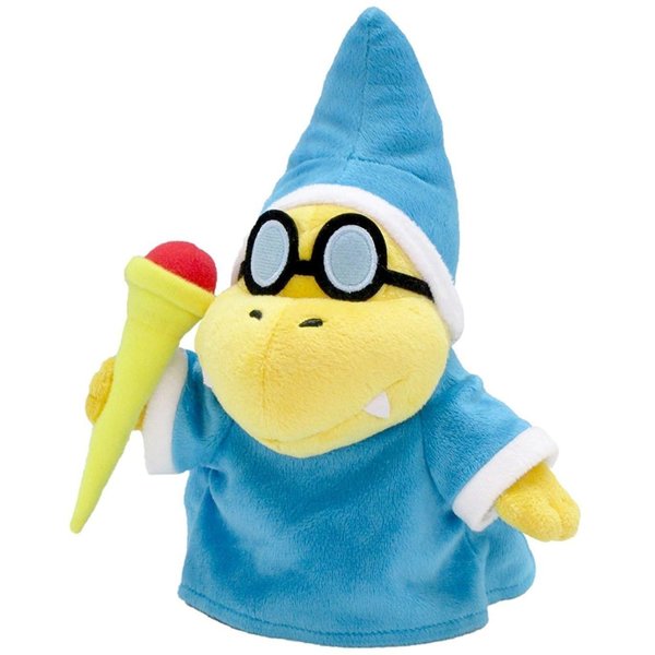 Little Buddy Super Mario All Star Collection 1599 Kamek/Magikoopa Stuffed Plush, 8",Multicolor