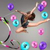 72 Pieces Gymnastics Party Balloons Gymnastics Latex Balloons Dance Gymnastics Balloons for Dance Game Party Sports Theme Party Baby Shower Birthday Party Decorations (12 Inches)