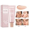 Natural Glow Illuminator Glotion, Hydrating Makeup Highlighter for Face & Body, Liquid Highlighter to Glow, Sheer to Light Buildable Coverage Long Lasting Vegan & Cruelty-Free, Fair