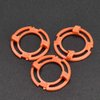Maxmartt 3 Pcs Blade Retaining Ring Men's Shaver Razor Lock Ring Retaining Ring Orange Blade Retaining Plate Holder Compatible for Norelco Series 7000 9000 RQ12 Models