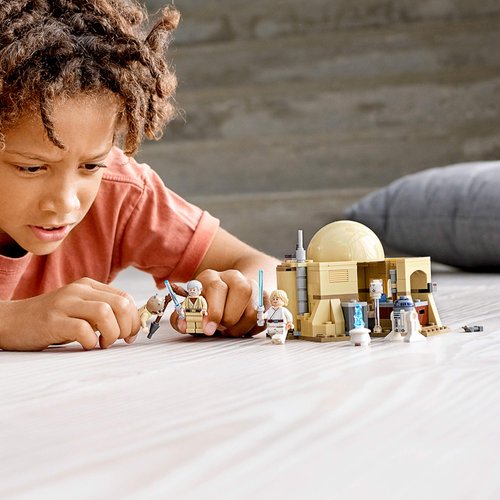 LEGO Star Wars: A New Hope OBI-Wan’s Hut 75270 Hot Toy Building Kit; Super Star Wars Starter Set for Young Kids (200 Pieces)