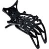 Camila Paris NV74 French Hair Clip for Women, Hair Side Clips, 3 inch Girls Hair Claw Clips Jaw Fashion Durable Styling Hair Accessories for Women, Strong Hold No Slip Grip, Made in France. Black
