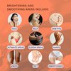Generic VIBRANT Kojic Acid Soap Bars with Vitamin E, Turmeric, Collagen, Coconut Oil - Korean Brightening Soap & Anti-Aging Soap, Moisturizing & Skin Lightening (2 x 100g), Orange
